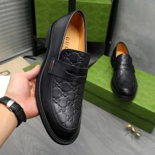 Replica Gucci Oxfords Shoes For Men #1408587 $98.00 USD for Wholesale
