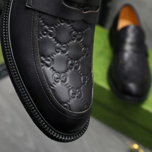 Replica Gucci Oxfords Shoes For Men #1408587 $98.00 USD for Wholesale