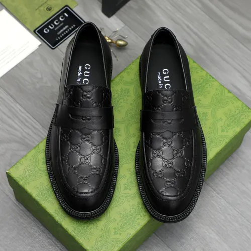 Replica Gucci Oxfords Shoes For Men #1408588 $98.00 USD for Wholesale