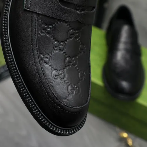 Replica Gucci Oxfords Shoes For Men #1408588 $98.00 USD for Wholesale