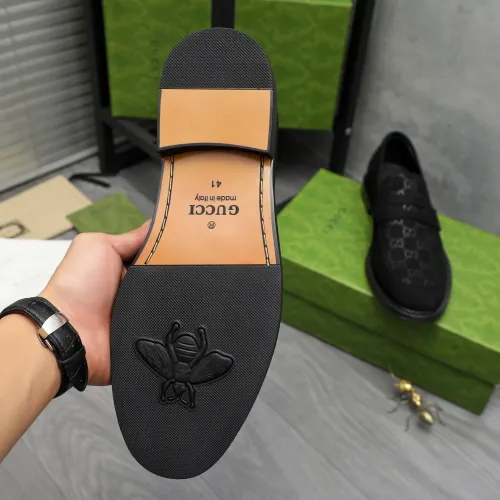 Replica Gucci Oxfords Shoes For Men #1408590 $98.00 USD for Wholesale