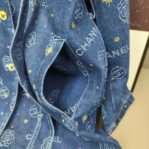 Replica Chanel Coats Long Sleeved For Women #1408592 $105.00 USD for Wholesale