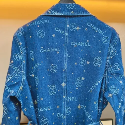 Replica Chanel Coats Long Sleeved For Women #1408592 $105.00 USD for Wholesale