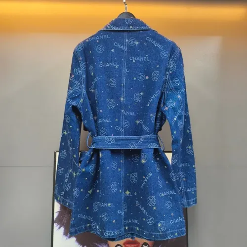 Replica Chanel Coats Long Sleeved For Women #1408592 $105.00 USD for Wholesale