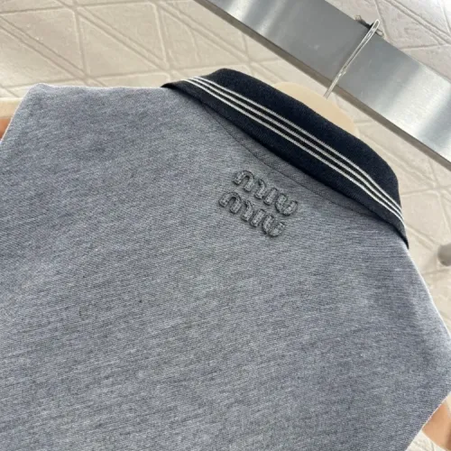 Replica MIU MIU Dresses Sleeveless For Women #1408595 $64.00 USD for Wholesale