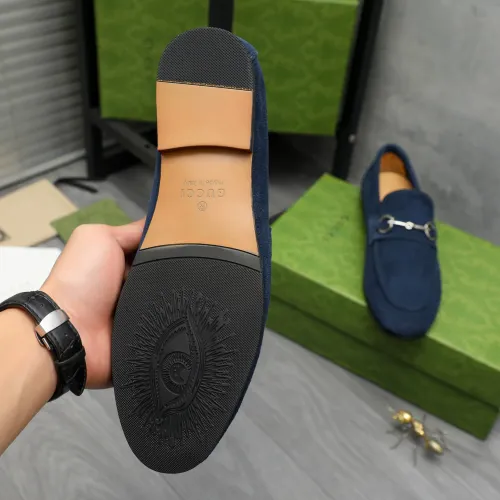 Replica Gucci Oxfords Shoes For Men #1408596 $80.00 USD for Wholesale