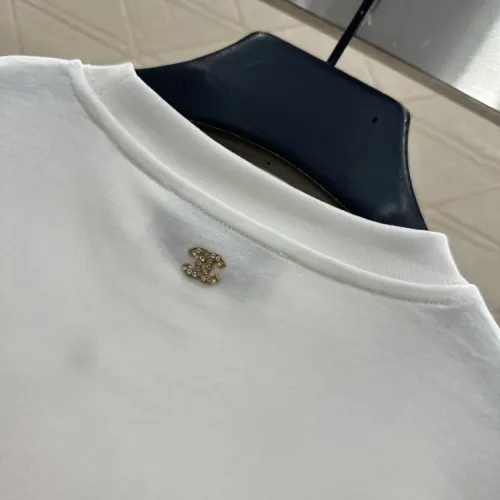 Replica Chanel T-Shirts Short Sleeved For Women #1408601 $52.00 USD for Wholesale
