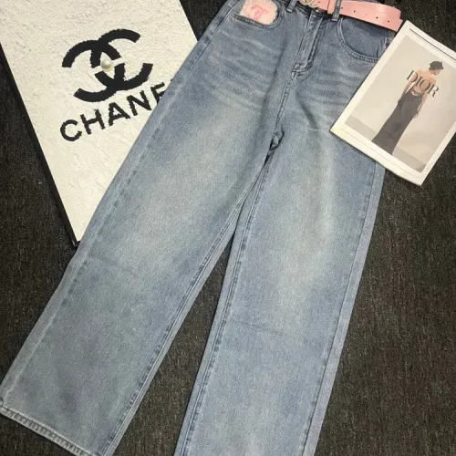 Chanel Jeans For Women #1408613 $64.00 USD, Wholesale Replica Chanel Jeans