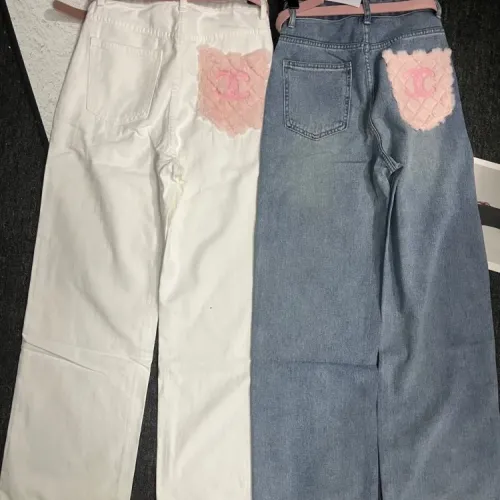 Replica Chanel Jeans For Women #1408613 $64.00 USD for Wholesale