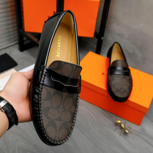 Replica Coach Leather Shoes For Men #1408678 $82.00 USD for Wholesale
