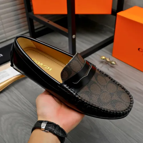 Replica Coach Leather Shoes For Men #1408678 $82.00 USD for Wholesale