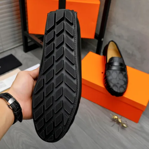 Replica Coach Leather Shoes For Men #1408679 $82.00 USD for Wholesale