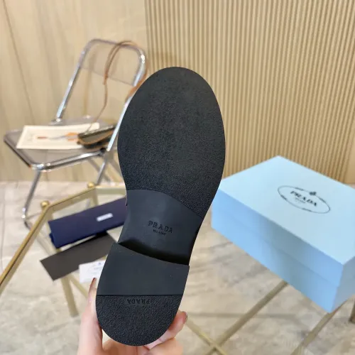 Replica Prada Leather Shoes For Women #1408701 $100.00 USD for Wholesale