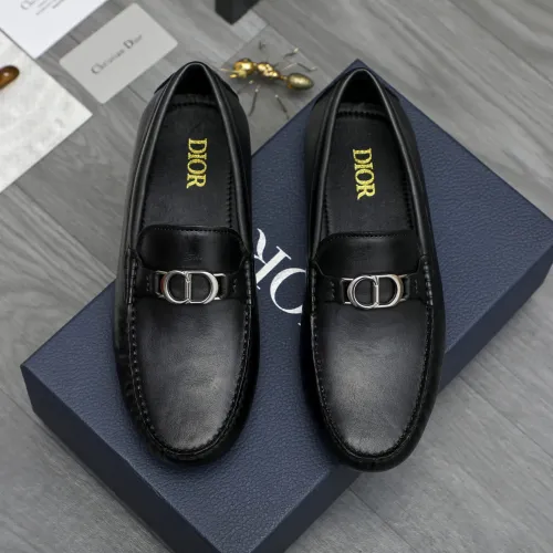 Christian Dior Leather Shoes For Men #1408725 $82.00 USD, Wholesale Replica Christian Dior Leather Shoes