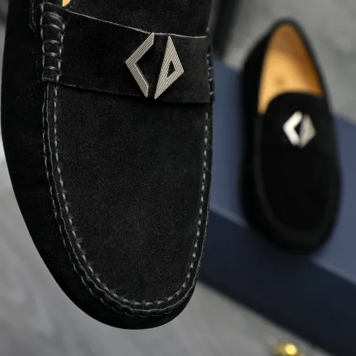 Replica Christian Dior Leather Shoes For Men #1408726 $82.00 USD for Wholesale