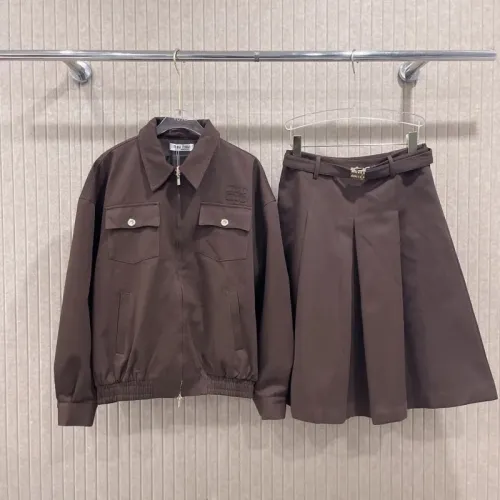 MIU MIU Tracksuits Long Sleeved For Women #1408735 $125.00 USD, Wholesale Replica MIU MIU Tracksuits