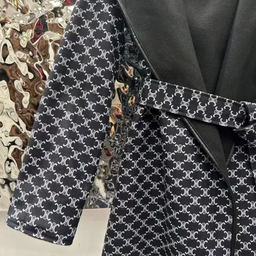 Replica Celine Coats Long Sleeved For Women #1408758 $100.00 USD for Wholesale