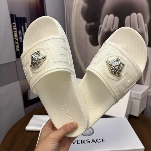 Replica Versace Slippers For Men #1408791 $48.00 USD for Wholesale