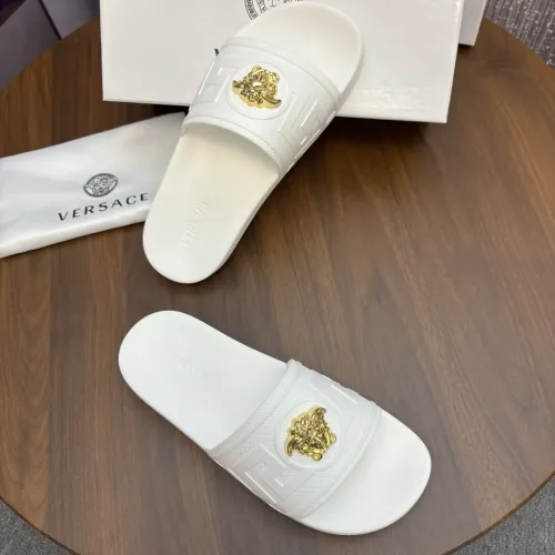 Replica Versace Slippers For Men #1408792 $48.00 USD for Wholesale