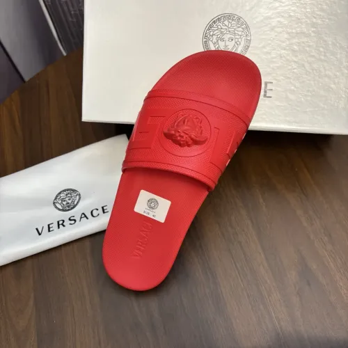 Replica Versace Slippers For Men #1408808 $48.00 USD for Wholesale