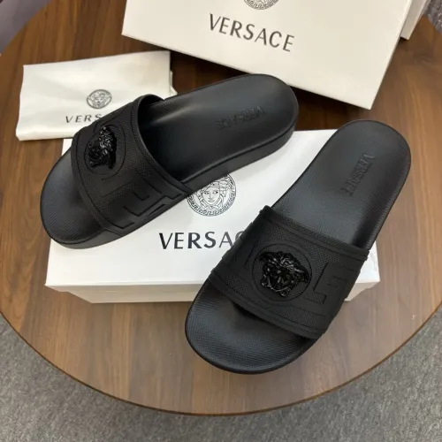 Versace Slippers For Men #1408810 $48.00 USD, Wholesale Replica Versace Slippers