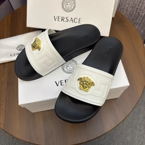 Versace Slippers For Men #1408820 $48.00 USD, Wholesale Replica Versace Slippers