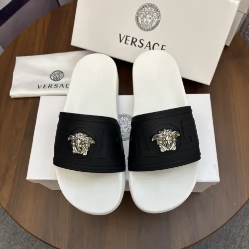 Replica Versace Slippers For Men #1408821 $48.00 USD for Wholesale