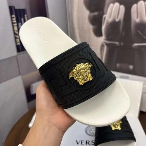 Replica Versace Slippers For Men #1408822 $48.00 USD for Wholesale