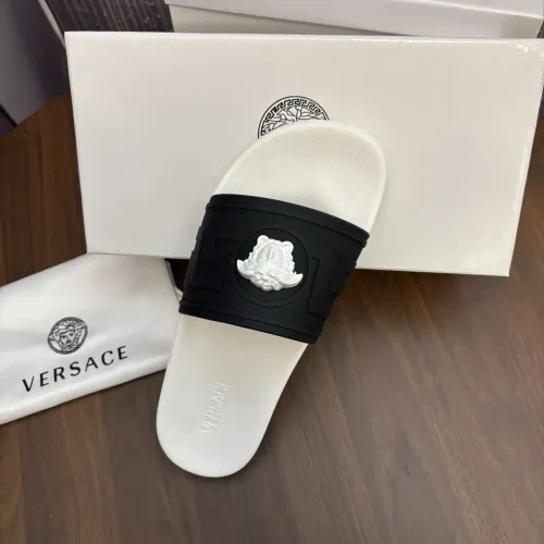 Replica Versace Slippers For Men #1408829 $48.00 USD for Wholesale