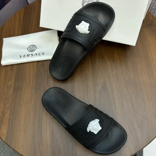 Replica Versace Slippers For Men #1408830 $48.00 USD for Wholesale