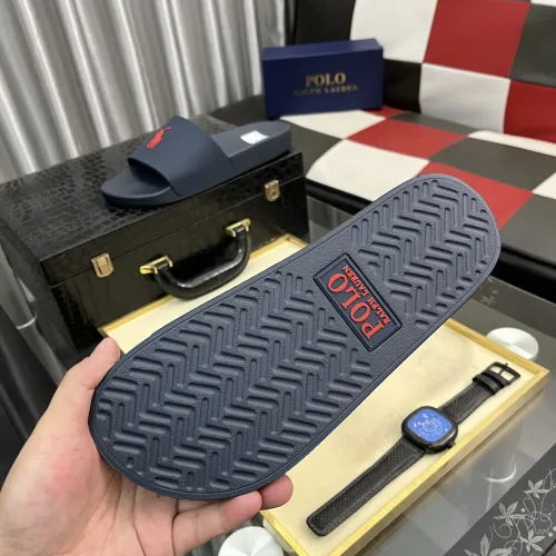 Replica Ralph Lauren Polo Slippers For Men #1408848 $42.00 USD for Wholesale