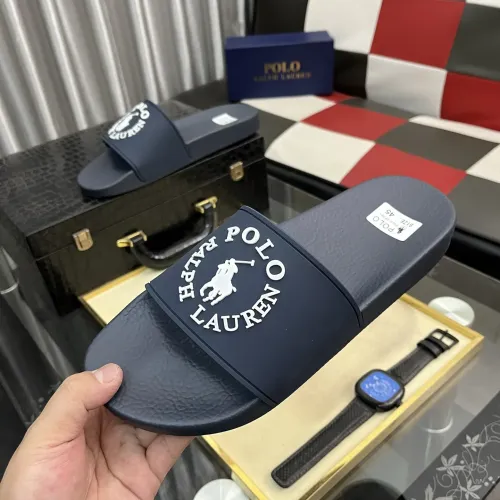 Replica Ralph Lauren Polo Slippers For Men #1408854 $42.00 USD for Wholesale