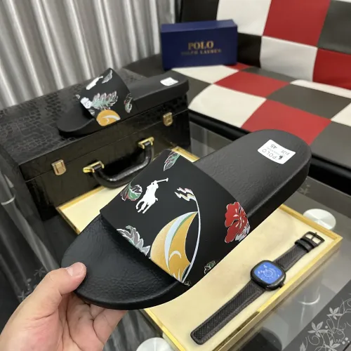 Replica Ralph Lauren Polo Slippers For Men #1408857 $42.00 USD for Wholesale
