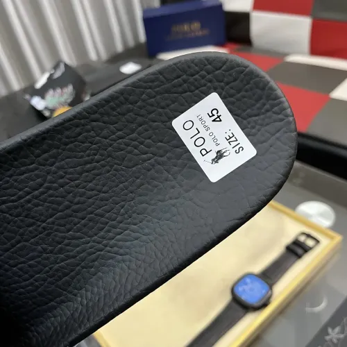 Replica Ralph Lauren Polo Slippers For Men #1408857 $42.00 USD for Wholesale