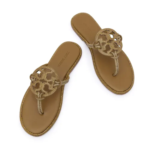 Replica Tory Burch TB Slippers For Women #1408896 $72.00 USD for Wholesale