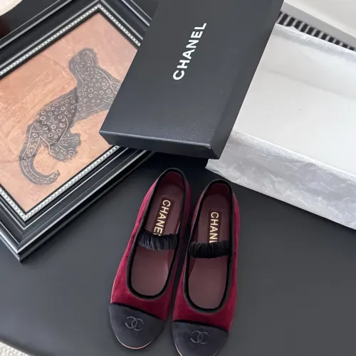 Replica Chanel Flat Shoes For Women #1408905 $102.00 USD for Wholesale