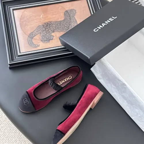 Replica Chanel Flat Shoes For Women #1408905 $102.00 USD for Wholesale