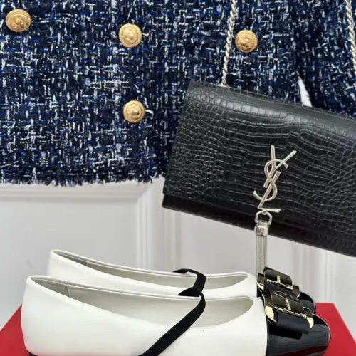 Replica Salvatore Ferragamo Flat Shoes For Women #1408909 $102.00 USD for Wholesale