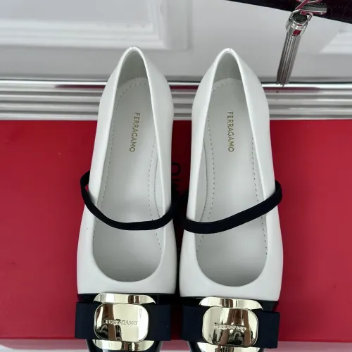 Replica Salvatore Ferragamo Flat Shoes For Women #1408909 $102.00 USD for Wholesale