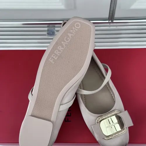 Replica Salvatore Ferragamo Flat Shoes For Women #1408911 $102.00 USD for Wholesale