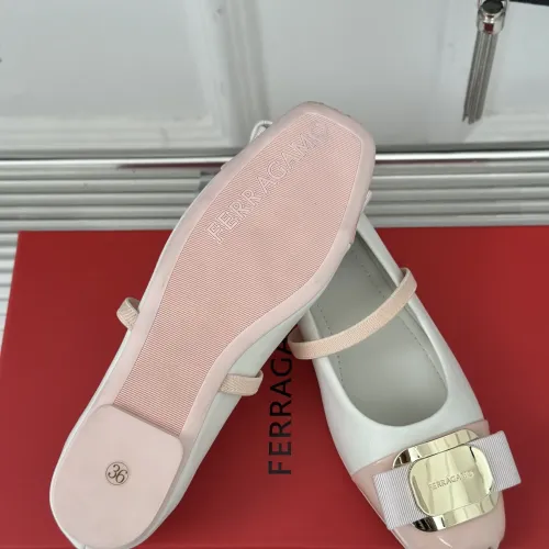 Replica Salvatore Ferragamo Flat Shoes For Women #1408916 $105.00 USD for Wholesale