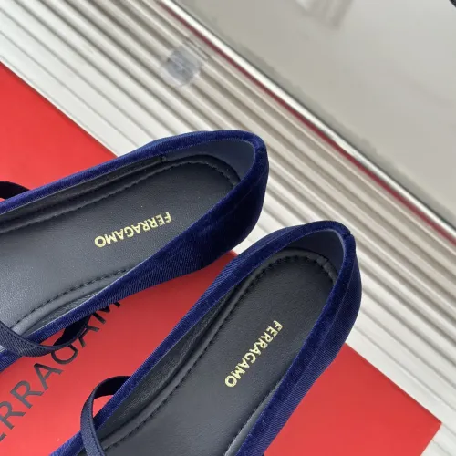Replica Salvatore Ferragamo Flat Shoes For Women #1408918 $105.00 USD for Wholesale