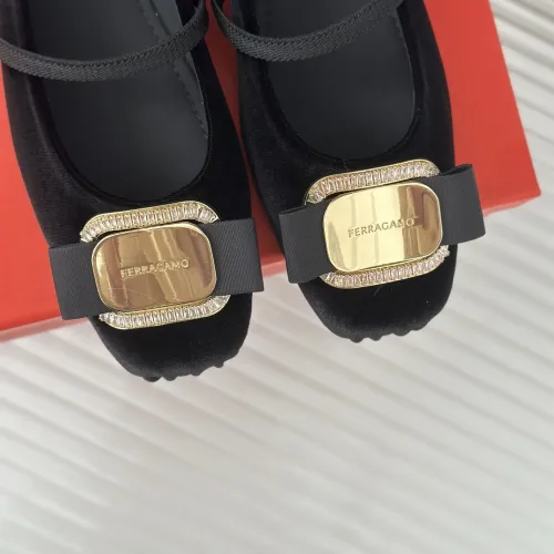 Replica Salvatore Ferragamo Flat Shoes For Women #1408920 $105.00 USD for Wholesale