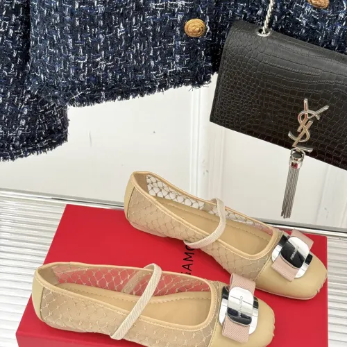 Replica Salvatore Ferragamo Flat Shoes For Women #1408921 $108.00 USD for Wholesale