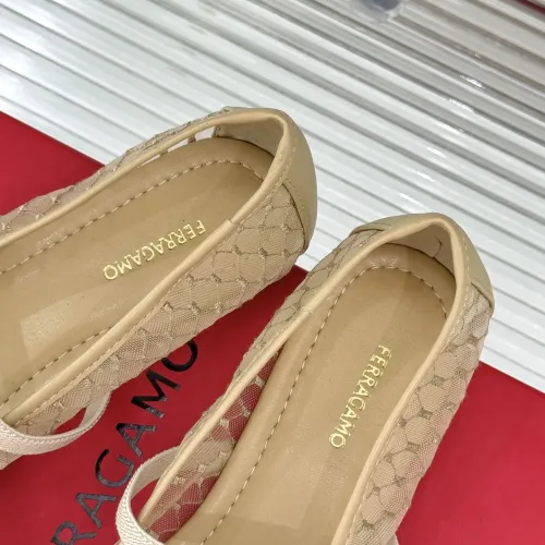 Replica Salvatore Ferragamo Flat Shoes For Women #1408921 $108.00 USD for Wholesale