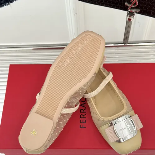 Replica Salvatore Ferragamo Flat Shoes For Women #1408921 $108.00 USD for Wholesale