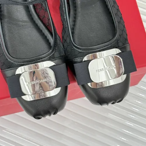 Replica Salvatore Ferragamo Flat Shoes For Women #1408922 $108.00 USD for Wholesale