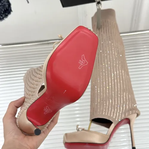 Replica Christian Louboutin Boots For Women #1408941 $150.00 USD for Wholesale
