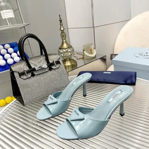 Prada Slippers For Women #1408963 $76.00 USD, Wholesale Replica Prada Slippers