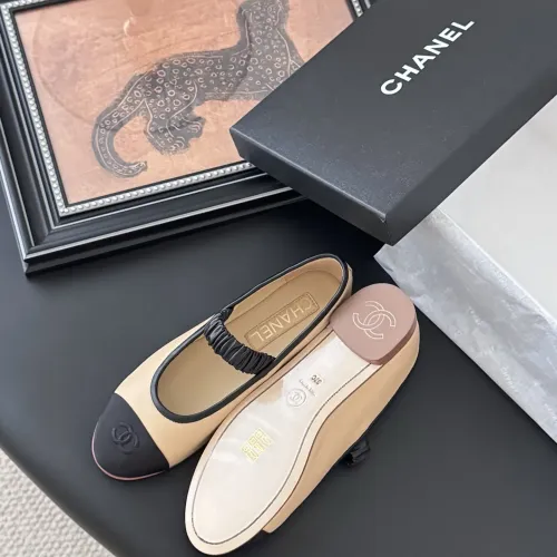 Replica Chanel Flat Shoes For Women #1408987 $102.00 USD for Wholesale